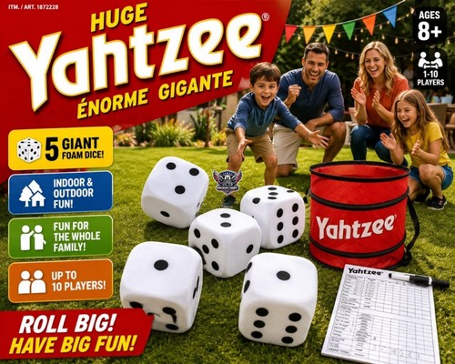 Huge yahtzee giant outdoor - yahtzee,