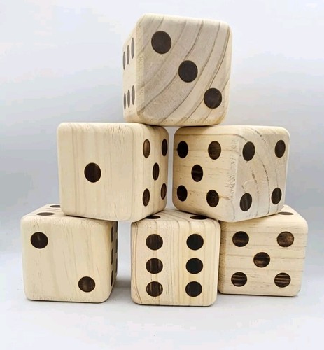 Large jumbo wood yard game - jumbo,